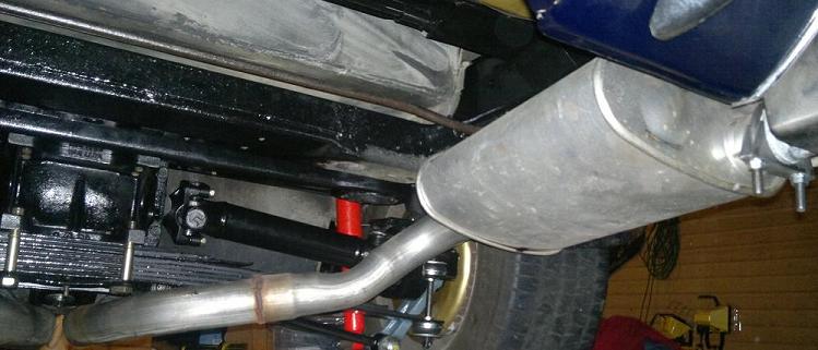 Pipe installed