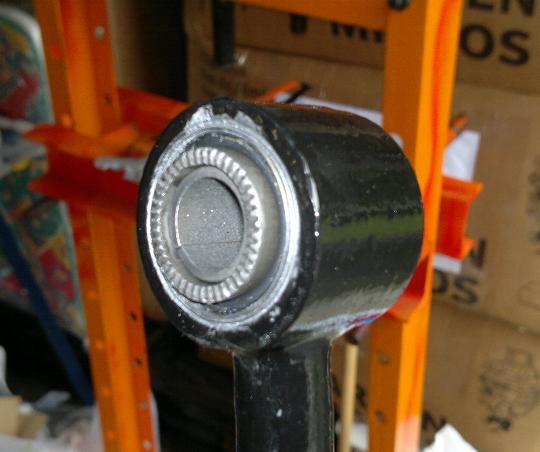 New strut rods installed