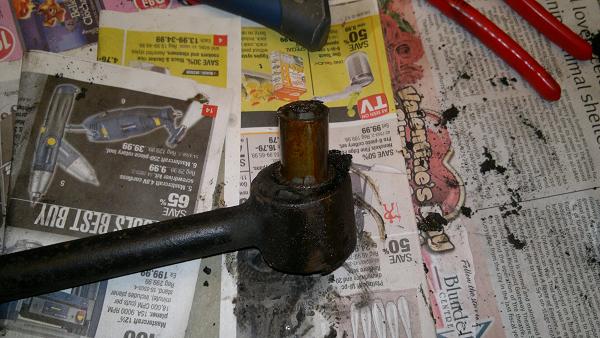 Stur rod bushing removal